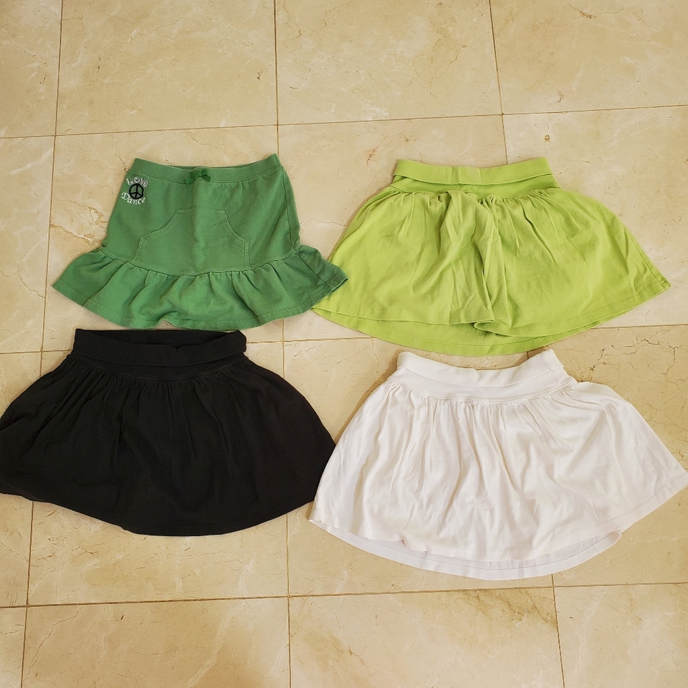 Gymboree skort set of 4